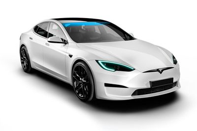 Tesla window strip tint