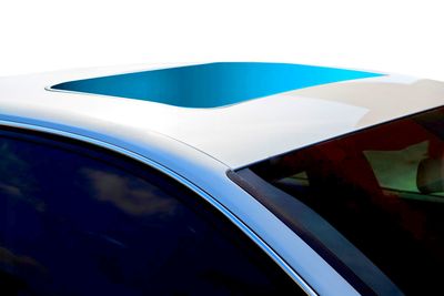 Double sunroof tint